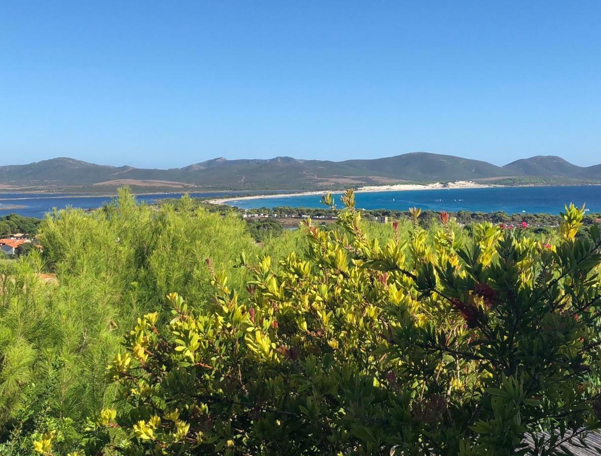 La Casa Di Stefania Apartment Porto Pino Bagian luar foto